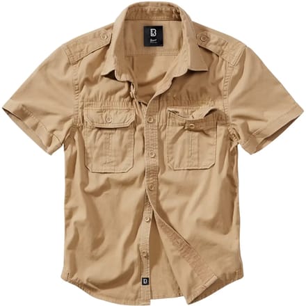 Brandit - Vintage Overhemd - M - Bruin