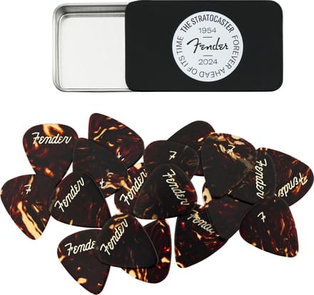 Fender 70th Anniversary Pick Tin - Plectrum set