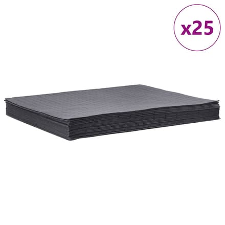 vidaXL - Olie-absorberende - pads - 25 - st - 40x50 - cm - grijs