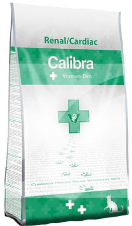 Calibra Cat Veterinary Diets - Renal & Cardiac - 2 kg