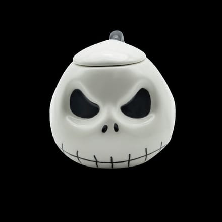 The Nightmare Before Christmas Jack 3D (Glow in the dark) Unisex Kop - meerkleurig - Standard