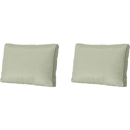 Madison - Lounge Rugkussen Panama sage - Ca. 40x60 cm - Set van 2