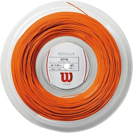 Wilson Revolve Rol Snaren 200m-Oranje