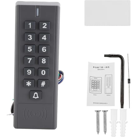 RFID Toetsenbord Toegangscontrole Kaartlezer Wachtwoord IP67 Waterbestendig white