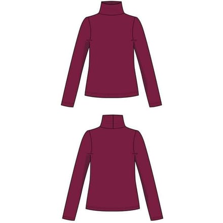 Oilily Tote Top- maatS Beet Rood
