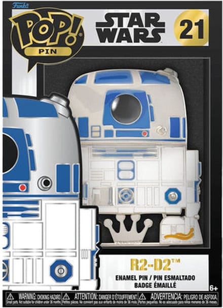 Funko Pop! Sized Pin: Star Wars - R2D2 - 0671803398795