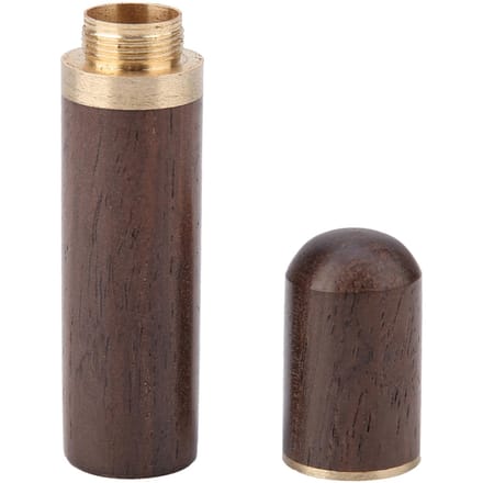 Houten Naalden Veiligheidshouder Opbergorganizer Container Doos Brown gray