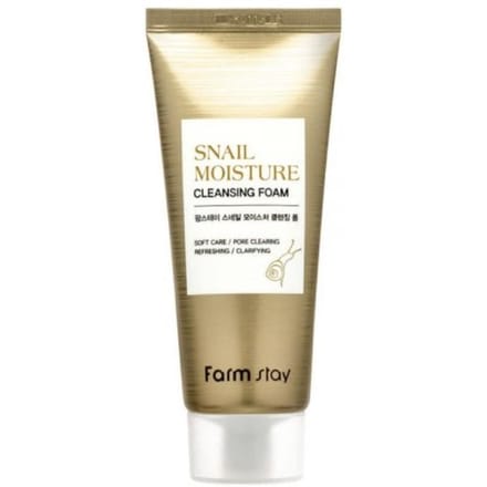 FARM STAY Snail Moisture Cleansing Foam 100ml (3 Opties) 1pcs beige
