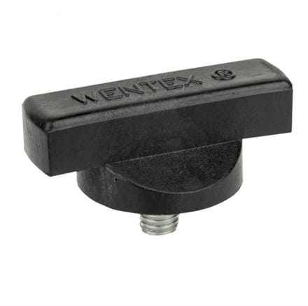 Wentex Rotary Knob for Drape Support M10 x 12 mm - zwart