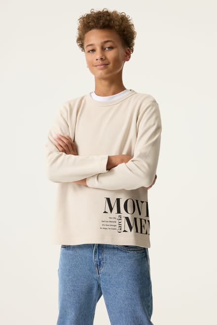 T-shirt met lange mouwen kind Garcia
