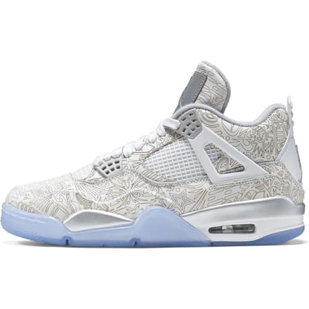 Air Jordan 4 Retro 'Laser' 705333-105 45 white
