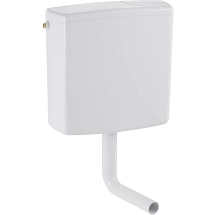 Geberit exposed cistern ap140 dual flush water supply conn