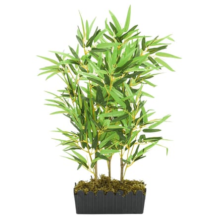 vidaXL - Kunstplant - bamboe - 500 - bladeren - 80 - cm - groen