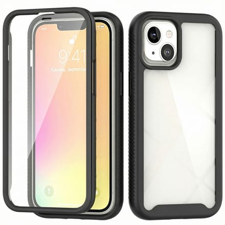 imoshion Hoesje - Geschikt voor Apple iPhone 13 - 360° Full Protective Case - Zwart