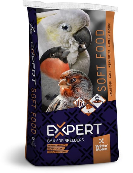 Witte Molen EXPERT Zachtvoer Insecten 10 KG