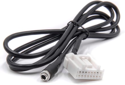 AUX Adapter Kabel 120cm voor Mazda Autoradio (MX-5, RX8, 3, 6) - Line-In Aansluiting