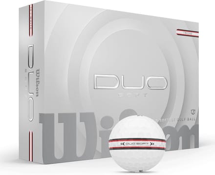 Zachte Golfballen Wit en Rood