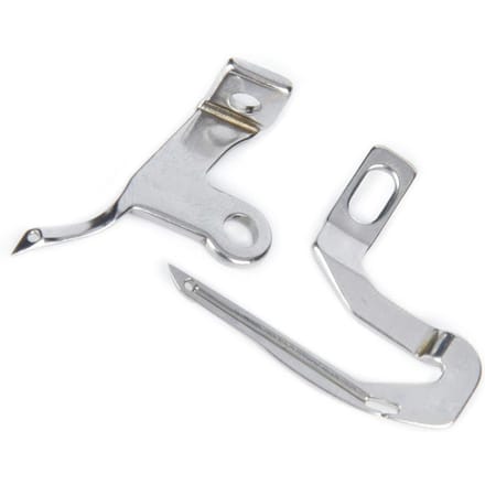 2 stuks multifunctionele huishoudelijke overlock-looper, legering-looper, naaimachine-accessoires, looper white