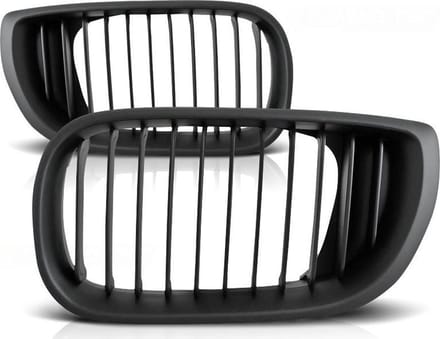 Grill BMW E46 09 01-03 05 ZWART
