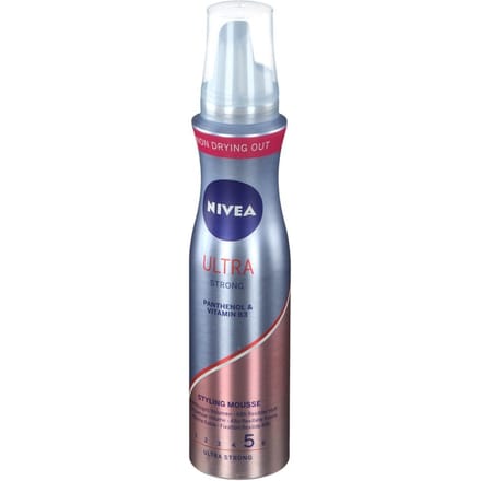NIVEA Ultra Strong Styling Mousse - 150 ml - Haarmousse