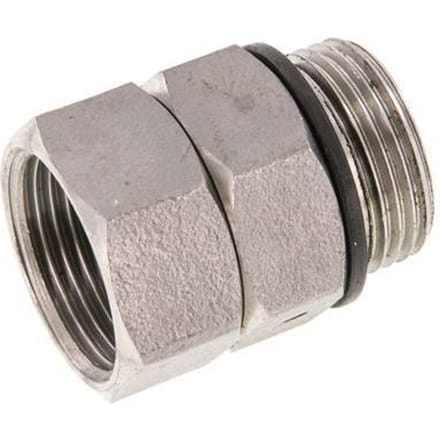 Draaidoorvoer G3/4 '' Binnendraad X Buitendraad Warm Water RVS FKM 30bar