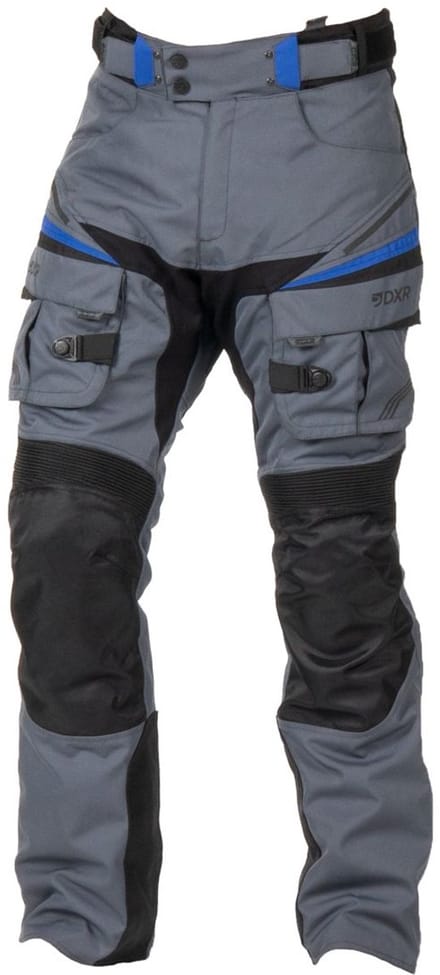 DXR Motorbroek - Emisfer Pant - Grijs/Zwart/Blauw - XXL