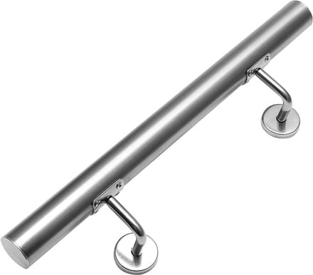 RVS Trapleuning voor Binnen en Buiten Wandgemonteerd 50 cm