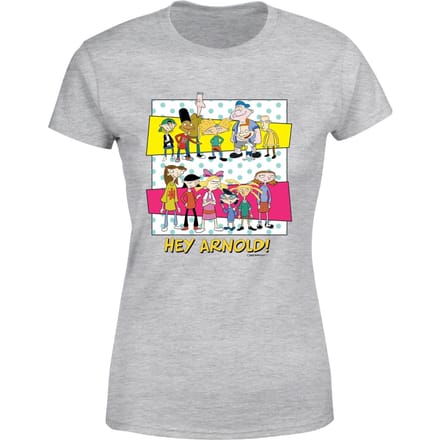 Hey Arnold Guys & Girls Women's T-Shirt - Grijs - L