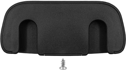 Dailygoods- Controller Houder Onder Bureau - Controller Stand - PS5/PS4 - 2 Stuks - Zwart - Ruimtebesparend Design - Gamecontrollerhouder