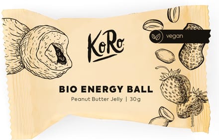 KoRo | Bio vegan energy ball peanut butter & jelly 14 x 30 g