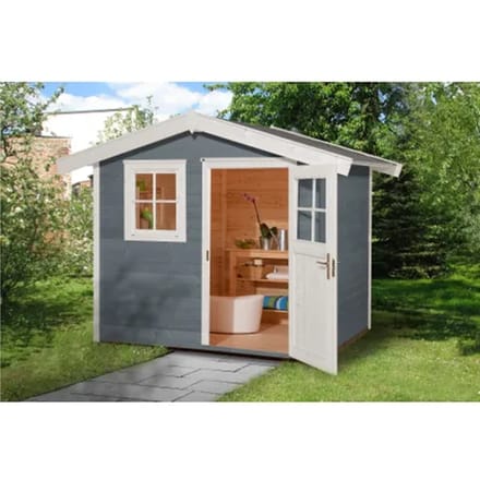 Weka Tuinhuis 123 - Grijs - 301x235cm