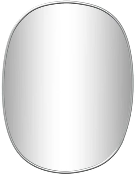 vidaXL - Wandspiegel - 30x25 - cm - zilverkleurig