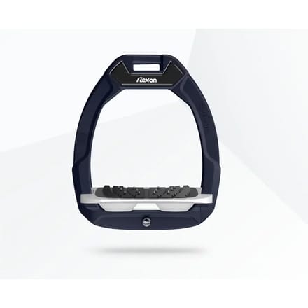 Veiligheidsstijgbeugels voor het rijden Schuin Ultra Grip Groen/Grijs/Wit Flex-On Safe-On
