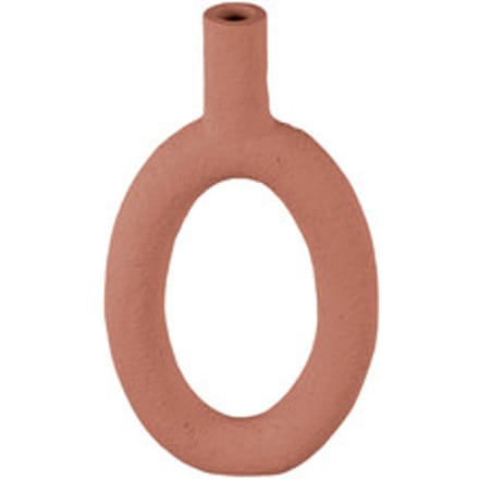 Present Time Vaas Ring - Terracotta - 16,5x3,5x31cm - Modern