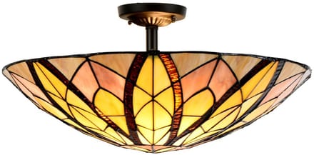 Tiffany Plafonnière Flow Souplesse - Art Deco Trade