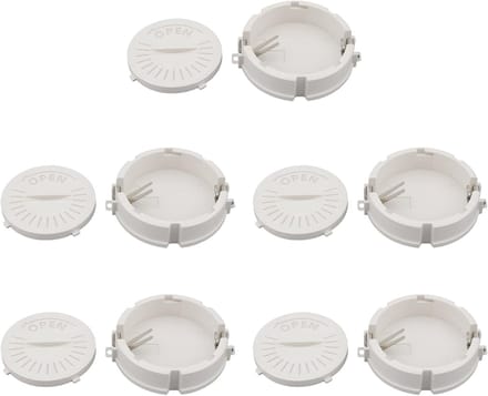 Batterij Houders - Muntcel Houder - Elektronica Reparatie - Met Deksel - 30x9mm - Wit