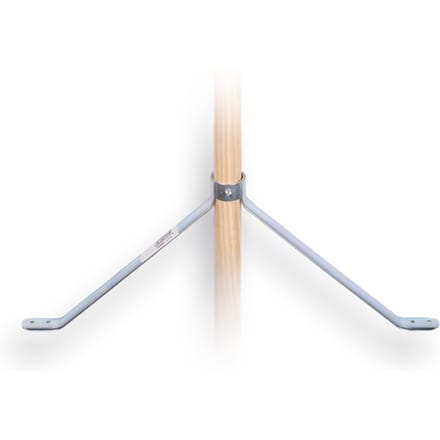 Stokhouder  45cm  breed 19 cm hoog,  voor steel 28 mm