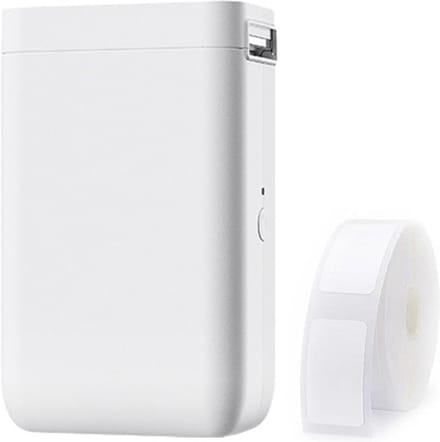Niimbot D101 - Labelprinter - Labelmaker - Draadloos - Draagbaar - Direct Thermisch - 203dpi - 1500mAh - Print Breedte 12-25mm