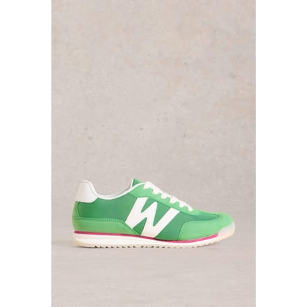 White Stuff Lucy Trainer Bright Green Taglia: 5 | Sneakers Outlet | Donna | Verde