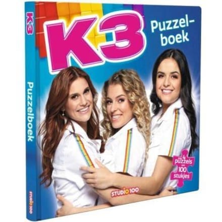 Studio 100 K3 Puzzelboek Educatieve boeken (spelletjes en raadsels)