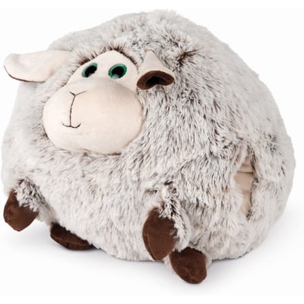 Noxxiez handwarmer - knuffel - kussen - schaap