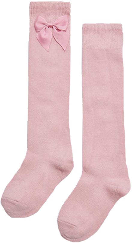 iN ControL 2pack roze kniesokken met strik - maat 15/17