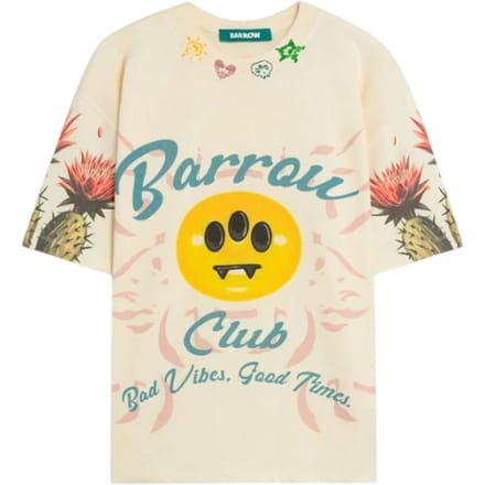 T-shirt unisex Barrow - t-shirt jersey - beige
