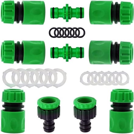 Allecto - Slangkoppeling Set - Tuinslangaccessoires - Duurzaam en