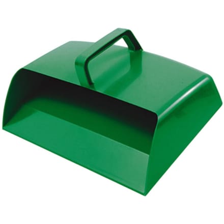 Pelle à poussière en plastique avec capuchon Vert One Size