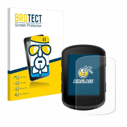 Screenprotector voor Garmin Edge 840 Solar Beschermglas transparant