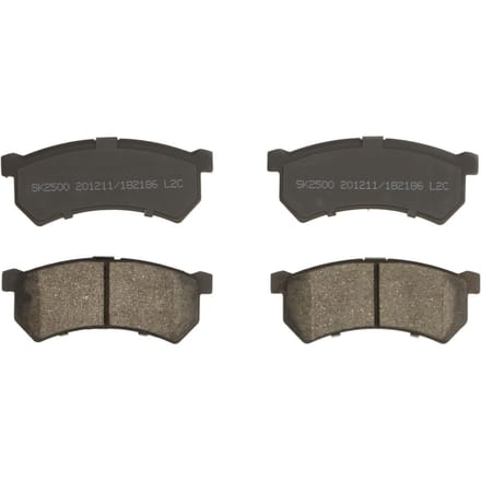 Remblokset LPR 05P2186, voor