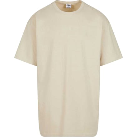 Urban Classics - Heavy Oversized Heren T-shirt - M - Creme
