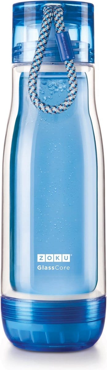 Zoku Hydration Drinkbeker - Every Day - 475 ml - Blauw