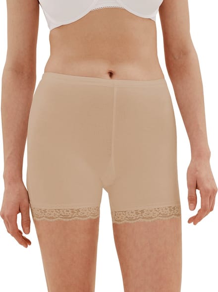 Dames boxershorts Fine Woman 3 pack beige M